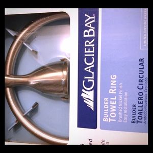 Towel Hanger (Color: Brushed Nickel/Silver Toned)